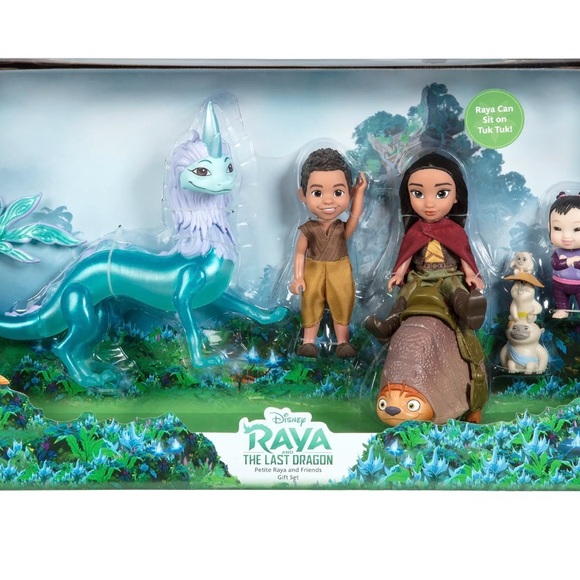 Disney Raya and Friends Adventure Set - Blue and Brown - Picture 1 of 1